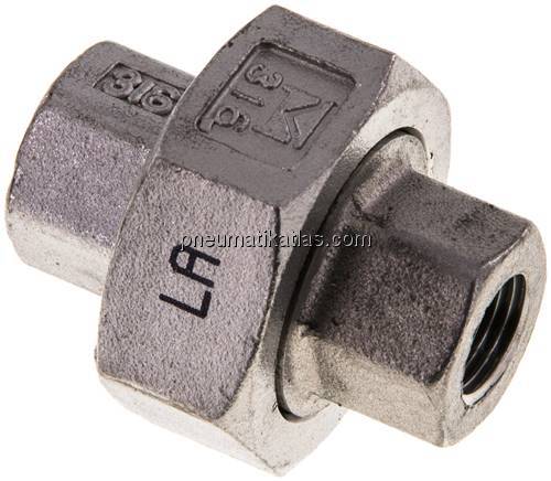 Verschraubung kon. dichtend NPT 1/8" (IG),1.4408