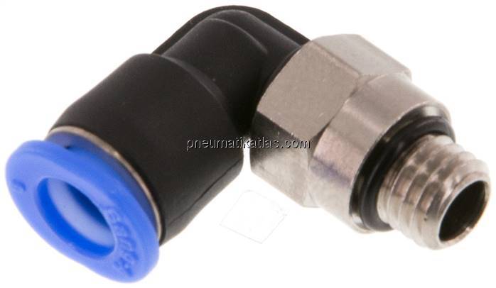 Winkel-Steckanschluss M 7-6mm, IQS-Mini Winkel-Steckanschluss M 7-6mm, IQS-Mini