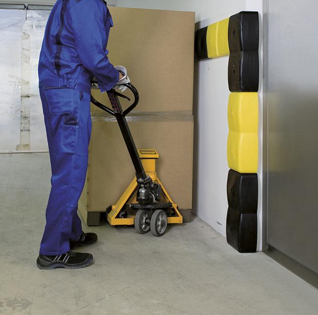 Artikelhauptbild Eck-Schutzprofil 500 breit PE schwarz VE 2