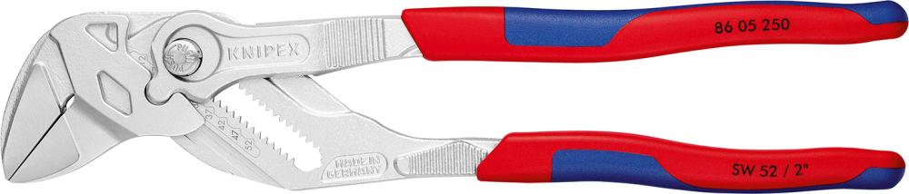 Zangenschlüssel mit 2-Komponenten-Griffen 250mm KNIPEX