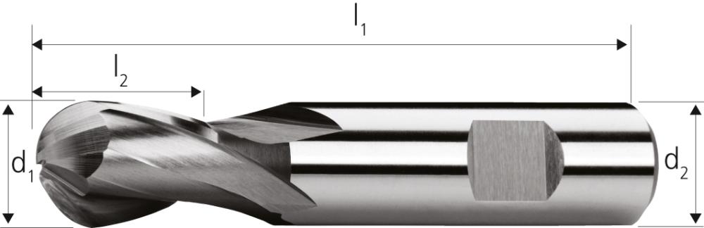 Radiusfr. kurz HSSE 22,0mm FORTIS
