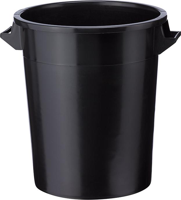 Kunststoff-Tonne schwarz Inhalt: 75 Liter