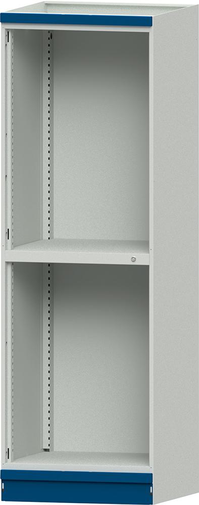 Leergehäuse Modell 102 B715xT720xH2200mm RAL 7035 Schubladenblock NH 900mm