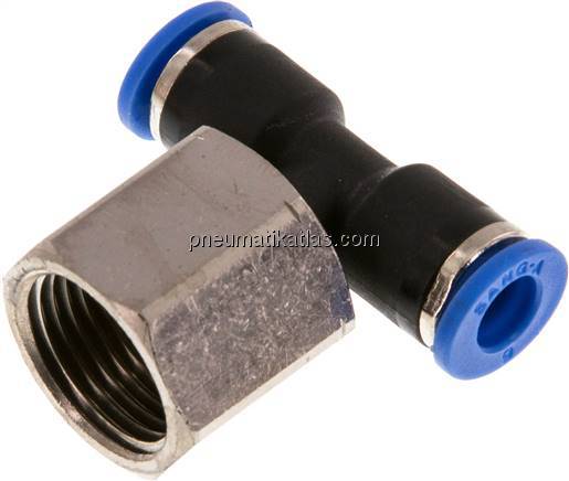 T-Steckanschluss, Innengew. G 3/8"-6mm, IQS-Standard