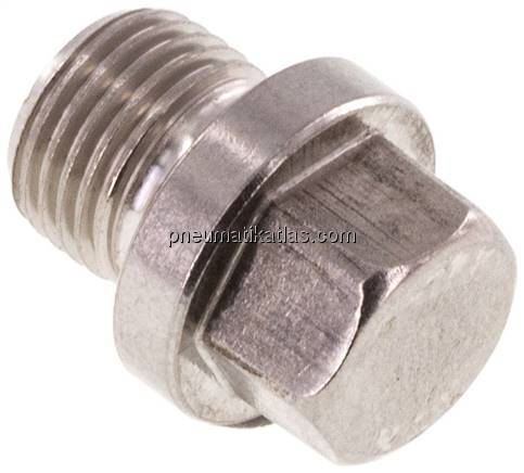 Verschlussstopfen Außenskt. G 1/8", V4A
