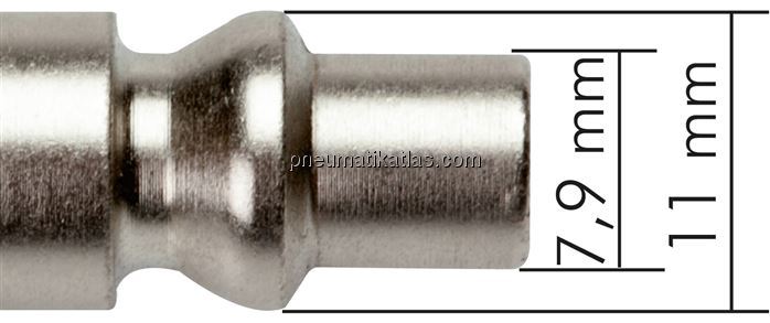 Detailansicht: Steckerabmessungen Detailansicht: Steckerabmessungen