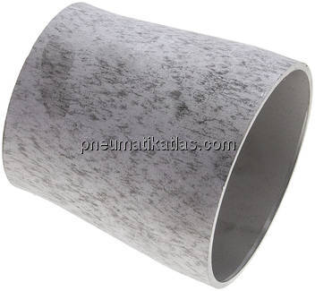 Reduzierstück 88,9x2,3mm - 76,1x2,3mm, 1.4541 geschweißt