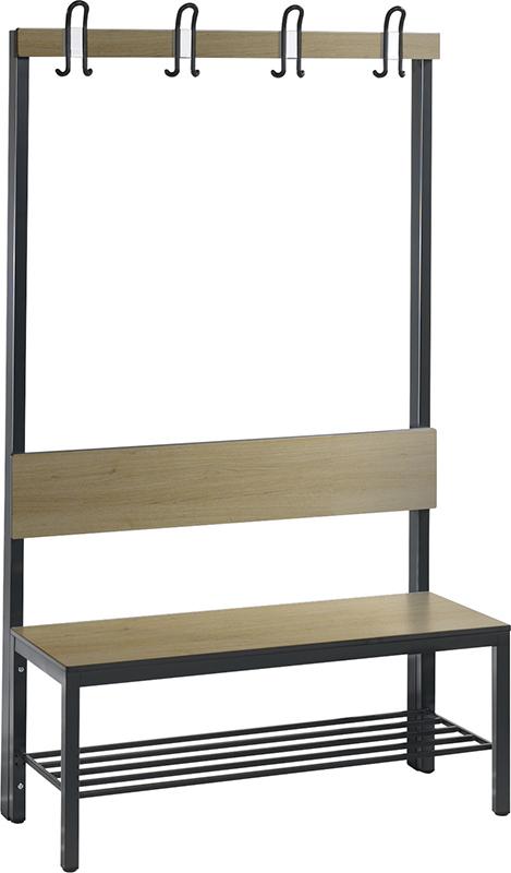 Garderobenbank H1650xB1000xT407mm