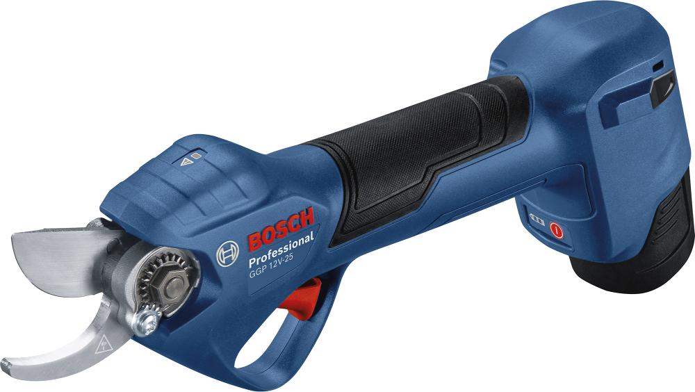 Akku-Gartenschere GGP 12V-25 2x12V 3,0 Ah Ladegerät GAL 12V-20