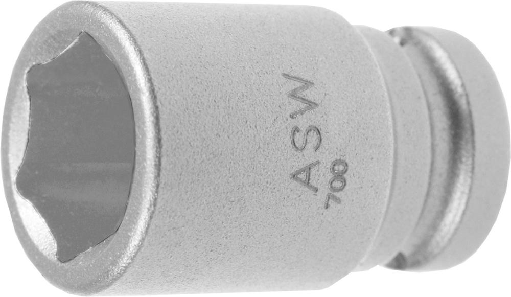 Kraft- Steckschlüsseleinsatz 1/4" 13mm ASW
