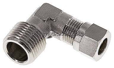 Winkel-Schneidringverschraub. R 3/8"-8 LL (M12x1), Messing vernickelt Winkel-Schneidringverschraub. R 3/8"-8 LL (M12x1), Messing vernickelt