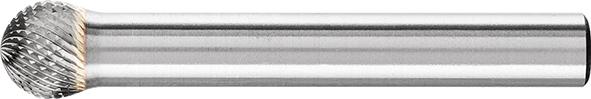 Frässtift HM Kugelform 0807 MICRO 6mm 8x 7mm Pferd