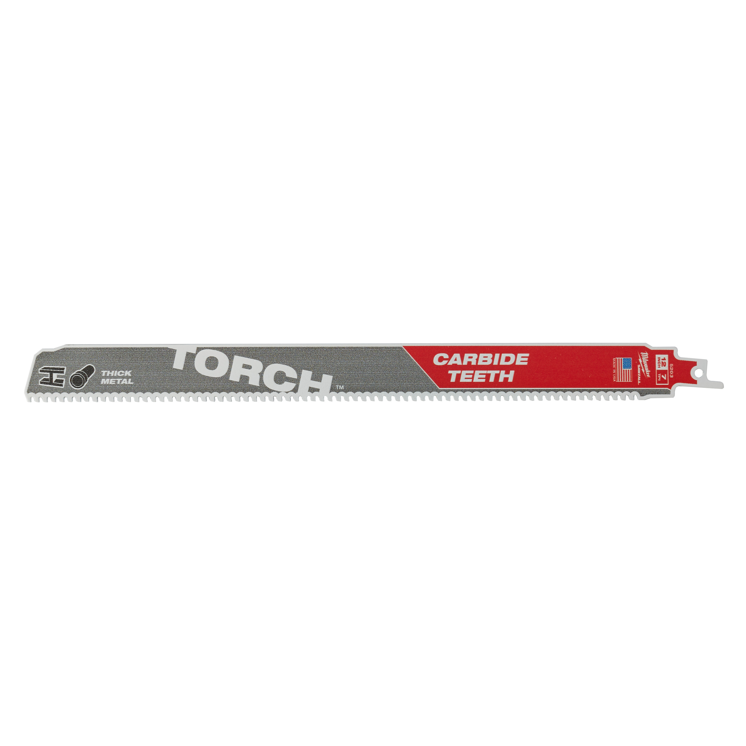 Säbelsägeblatt Metall THE TORCH HM bestückt 5er Pack 300 x 3,2 mm (8 TPI)
