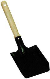 Artikelhauptbild Metall-Kohleschaufel schwarz lack. m.Holzgriff