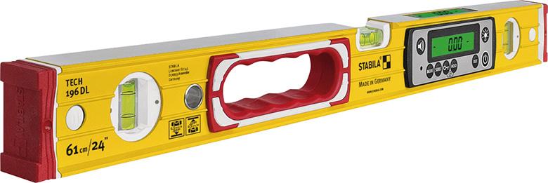Elektronik-Wasserwaage TECH 196 DL 61cm IP 67 Stabila