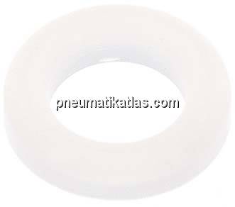 Dichtung (Milchgewinde) DN 10, Silikon (natur), 12x20x4,5mm Dichtung (Milchgewinde) DN 10, Silikon (natur), 12x20x4,5mm