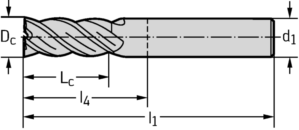 VHM-Eckfräser