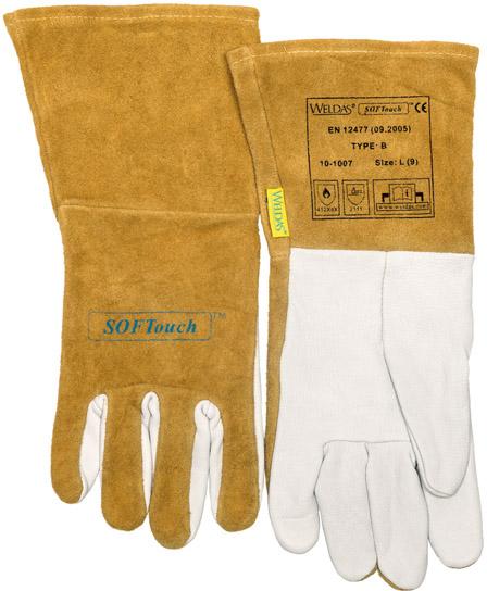 WIG-Hands. Ziegenleder Gr. XL 1Paar WELDAS