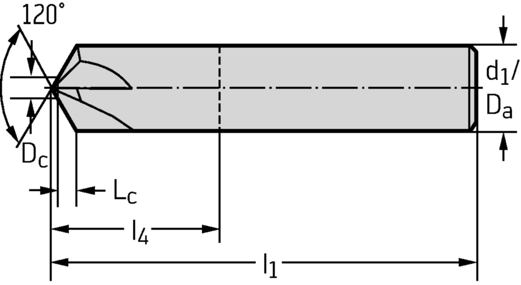 VHM-Fasfräser 120°