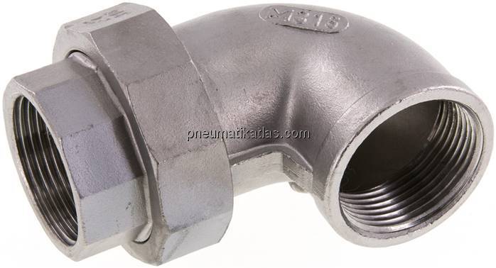 Winkel-Verschraubung konisch dichtend Rp 1-1/4" (IG)