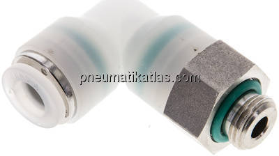 Winkel-Steckanschluss G 1/8"-6mm, IQS-ES LE/IQS-PVDF