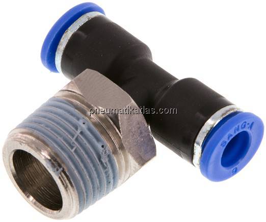 T-Steckanschluss R 3/8"-6mm, IQS-Standard