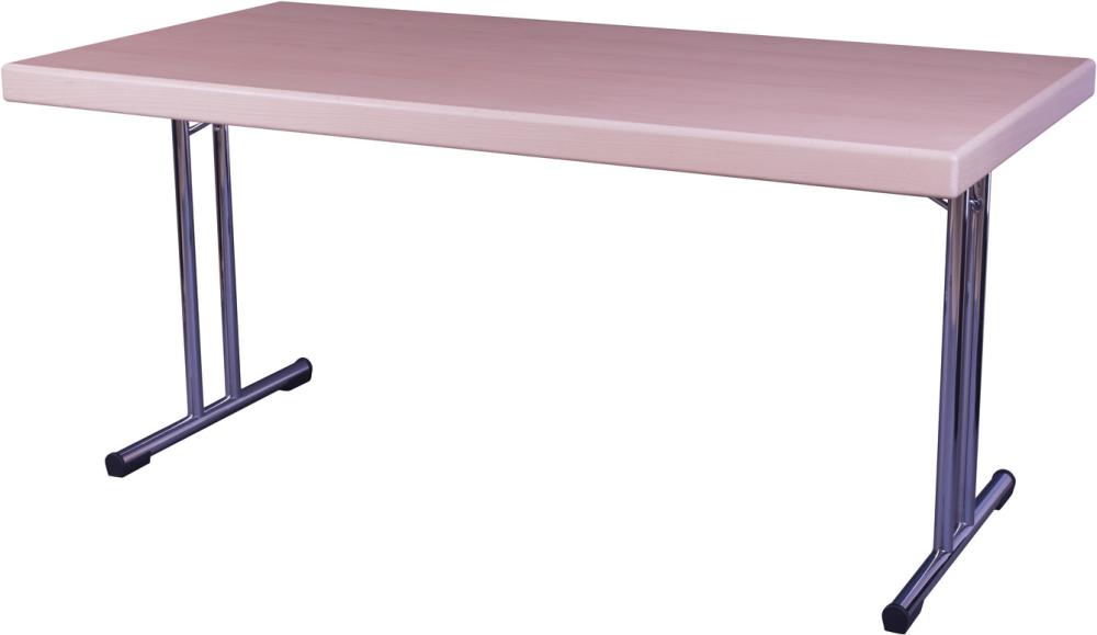 Klapptisch, Chrom, Buche KLT 1680 DT Chrom - 60mm