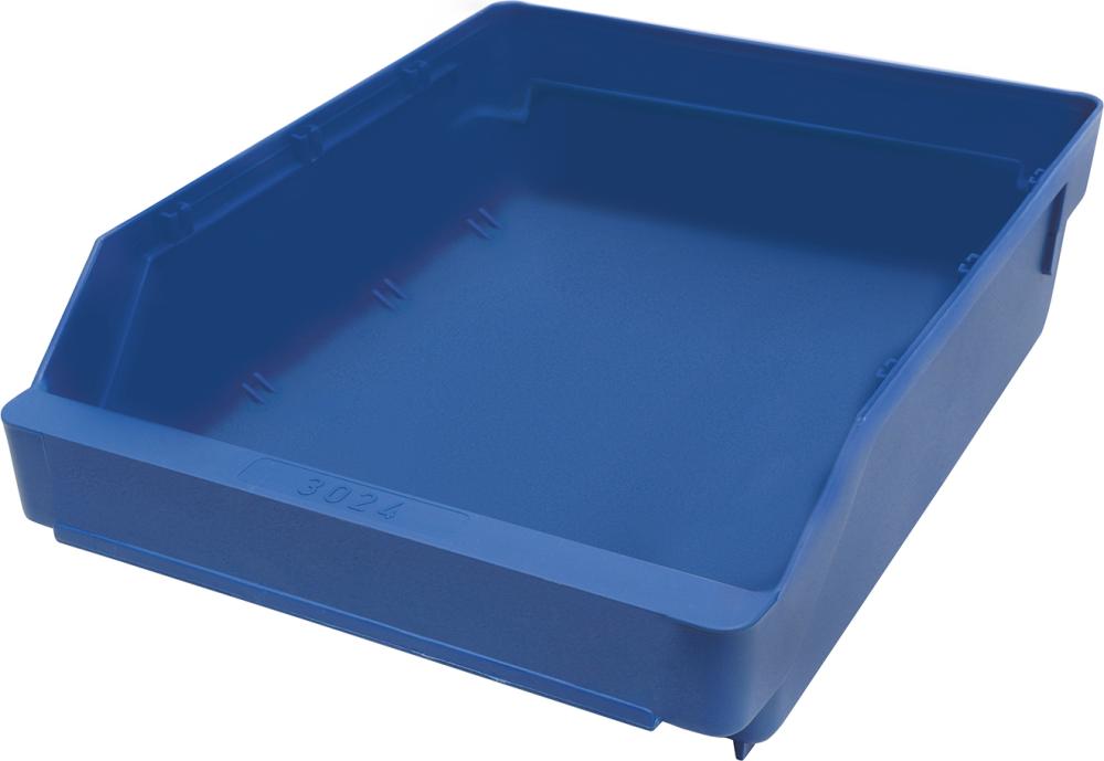 Kleinteilekasten B240xT300xH95 mm blau