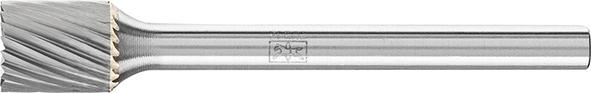 Kleinfrässtift HM zylindrisch mit Stirnverzahnung 0607 5 3mm 6x7mm Pferd