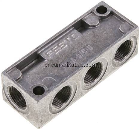 FR-4-3/8-B (6703) Verteilerblock