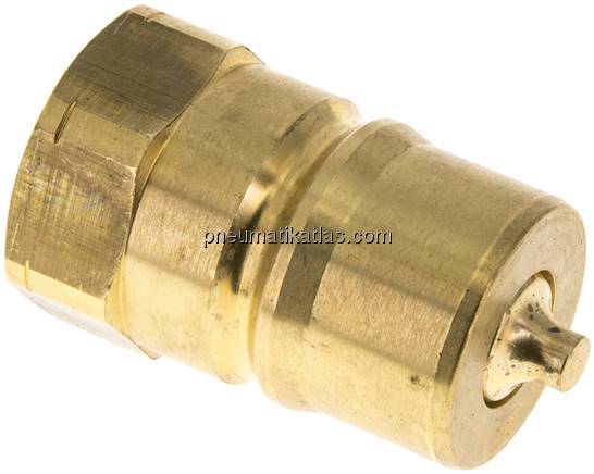 Hydraulikkupplung ISO 7241-1B, Stecker, NPT 1"(IG),Messing
