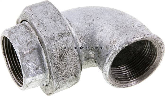 Winkel-Verschraubung konisch dichtend Rp 1-1/4" (IG)