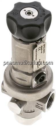 Druckregler, 1.4408, G 1/2", 10 - 50bar (nicht rücksteuerbar)