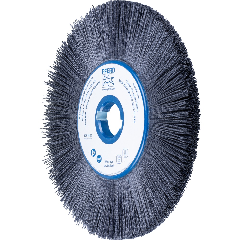 Bürsten mit Plastikkörper RBUP 35025/50,8 CO 120 1,10 FLEX