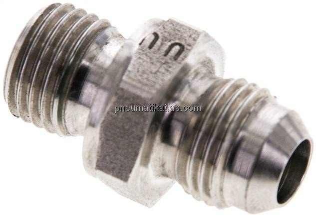 Doppelnippel M 14x1,5-UNF 9/16"-18(JIC), V4A