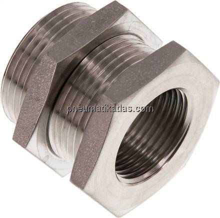 Schottverschraubung G 3/4"-M 34x2, 1.4571