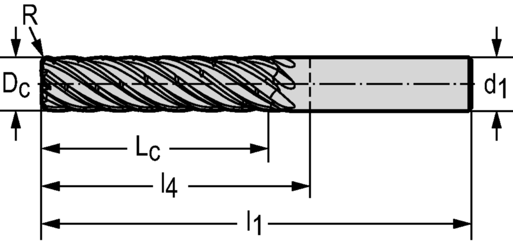 VHM-Eckfräser