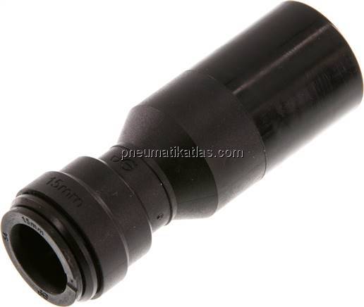 Reduzierung 28mm Stecknippel x 15mm Schlauch, IQS-Big