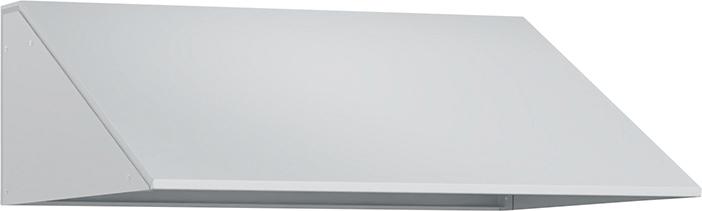 Schrägdachaufsatz H230mm für Serie Classic für 2-Teiler Abteilbreite 300 mm