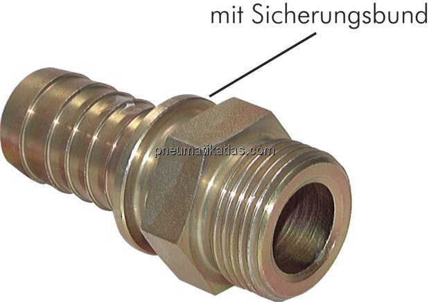 Exemplarische Darstellung: Außengewindetülle mit z