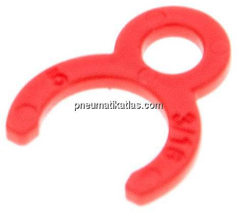 Sicherungsring für 5mm Steckanschlüsse, IQS-LE