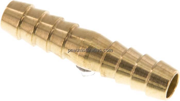 Schlauchverbindungsrohr 9 (3/8")mm, Messing, Eco-Line