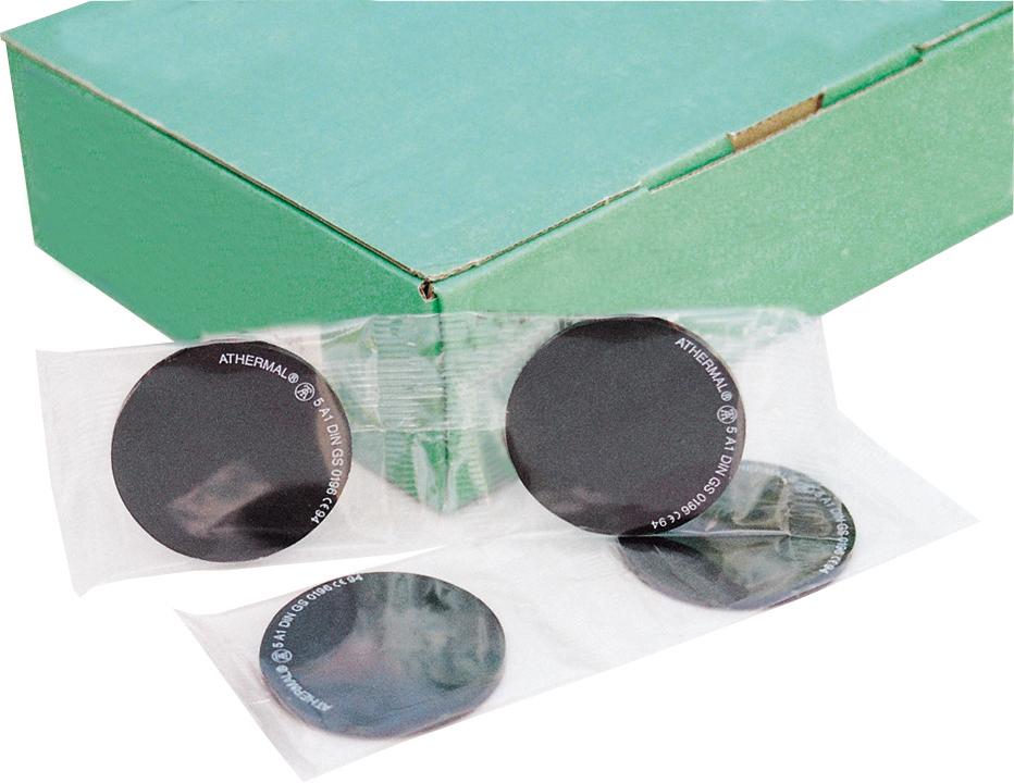 Schweißerschutz- Brillenglas DIN 5, 50mm