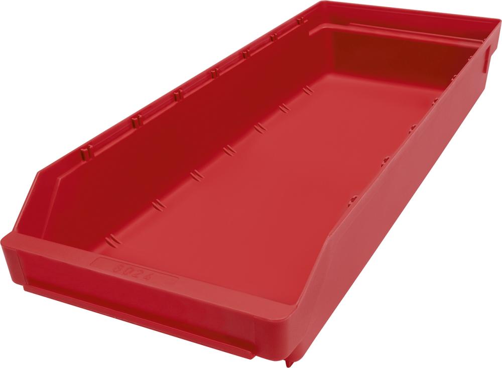 Kleinteilekasten B240xT600xH95 mm rot
