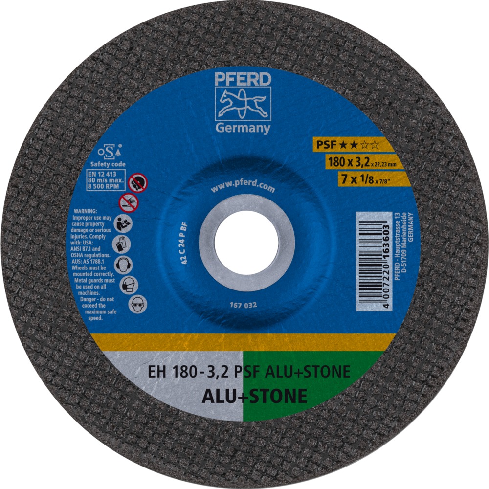 Trennscheiben EH 180-3,2 PSF ALU+STONE
