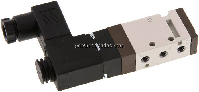 5/2-Wege Magnetventil, M 5, Federrückstellung, 24 V AC