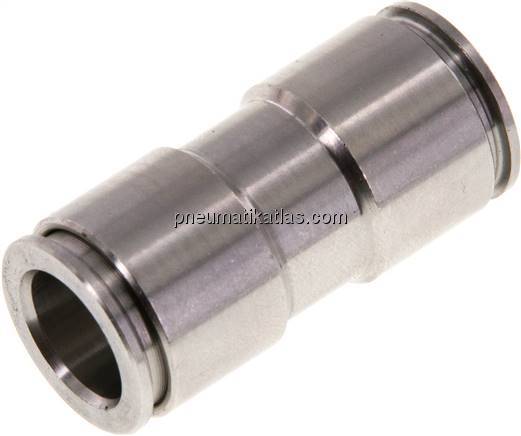 Gerader Steckanschluss 12mm, IQS-Edelstahl