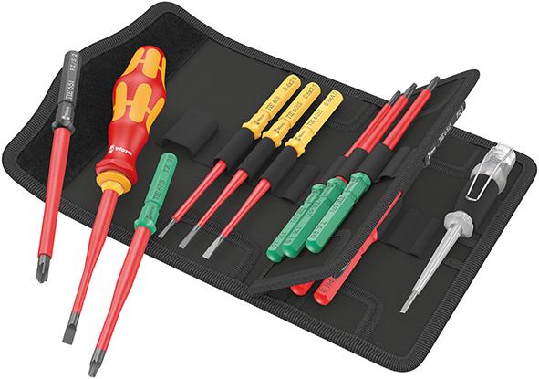 Wechselklingen-Satz Kraftform Kompakt VDEslim16-teilig Wera