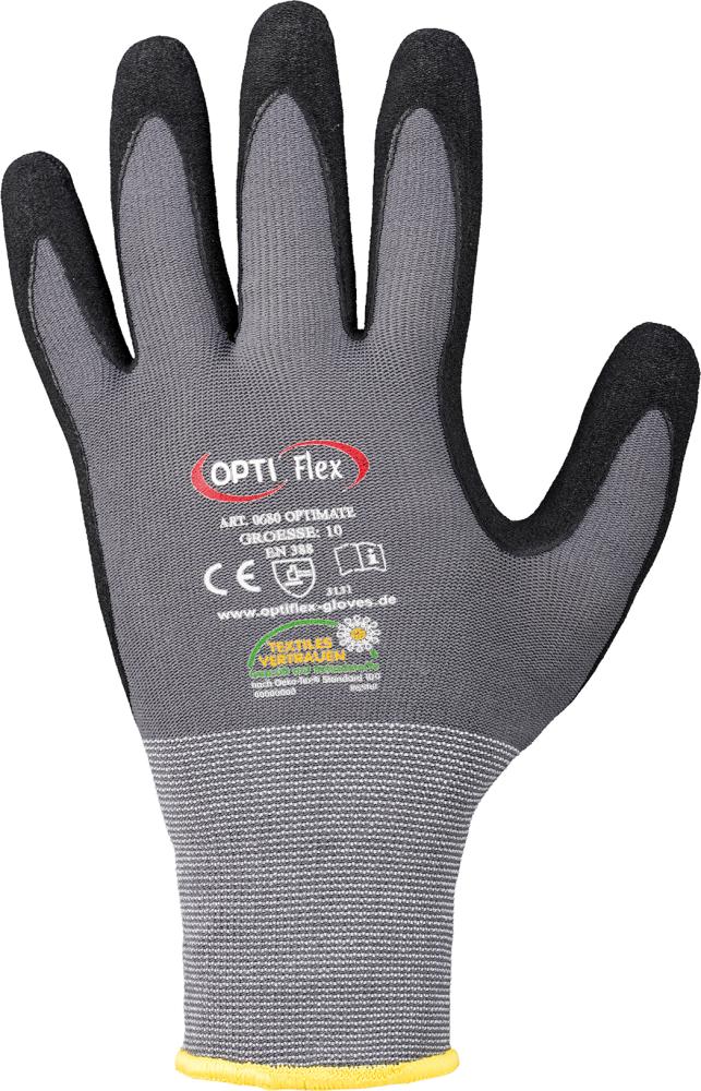 Handschuh Optimate, Nitril, Gr.10