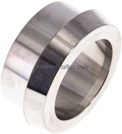 Kegelstutzen (Milchgewinde) 56mm Kegel-48,3mm, 1.4301